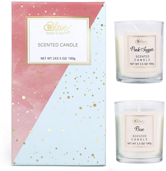 Body & Earth Scented Candle Set