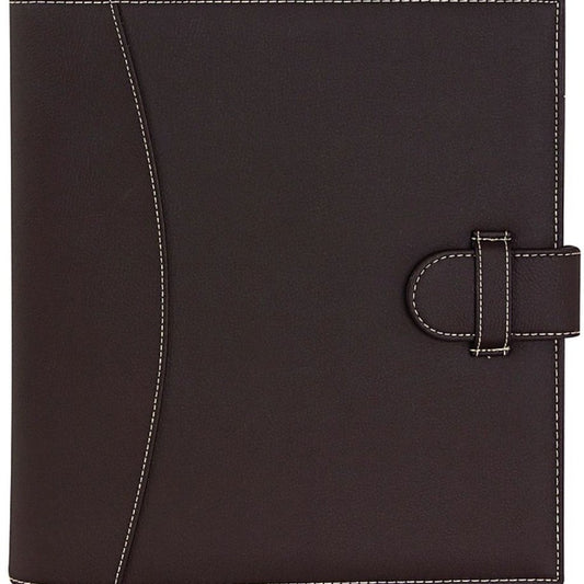 It's Academic Executive 1" D-Ring Brown Binder/Organizer